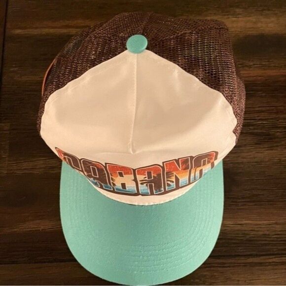 Cabana by Crown & Ivy Tropical Beachy Mesh Hat Men’s - Picture 2 of 6